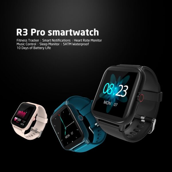 Blackview SmartWatch R3 Pro Heart Rate Men Women Sports Watch Clock Sleep Monitor Ultra-Long Battrey for IOS Android Phone