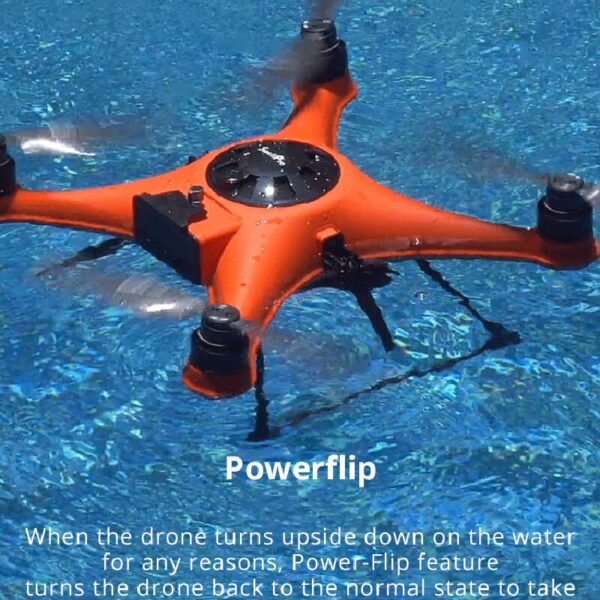 Swellpro Underwater Splash Drone 4 with 4K Professional Fishing Camera Waterproof Portable Dron with Remote Controller EIS