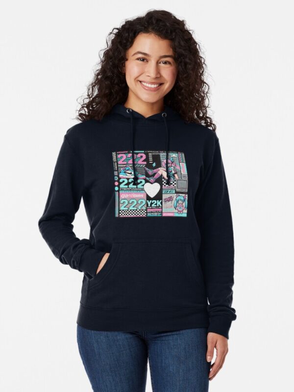 Gen Z artwork Lightweight Hoodie - Image 2